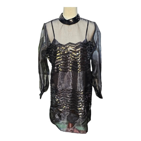 NEW NWT Fanciful Fette Shift Dress - Picture 2 of 4